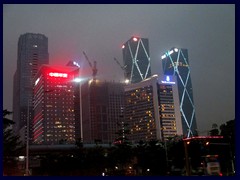 Futian District by night.